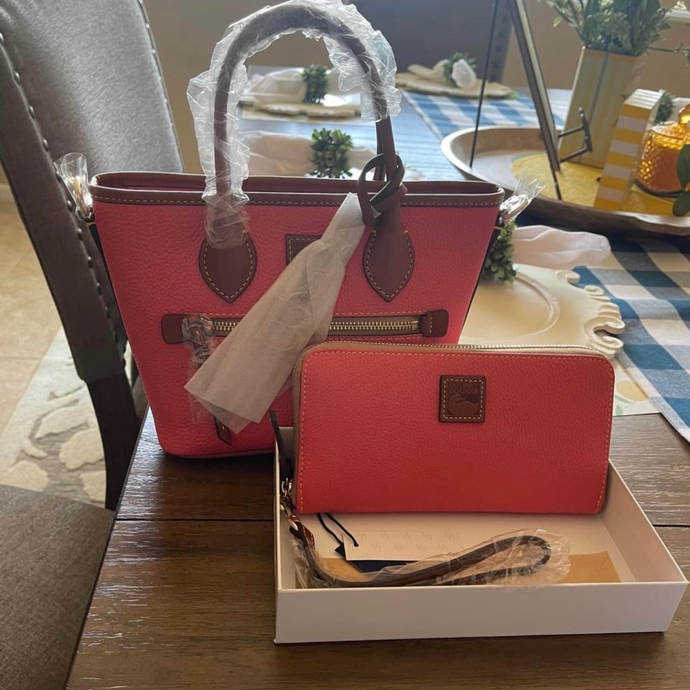Never used Dooney & Bourke purse and wallet